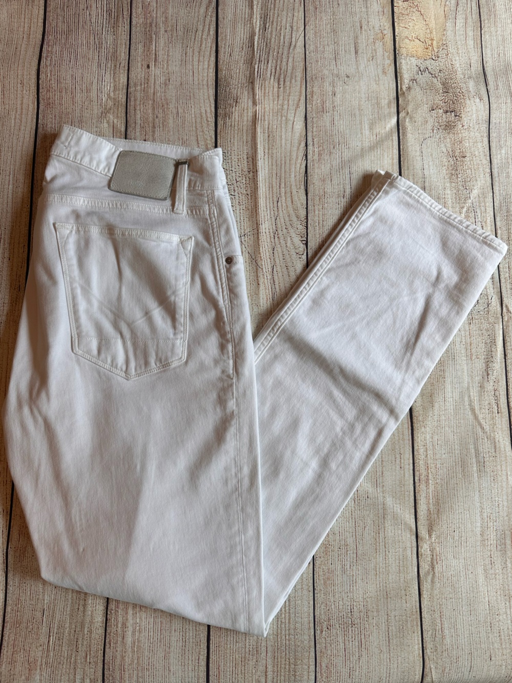 Hudson Jeans Blake Slim Straight in Crisp White